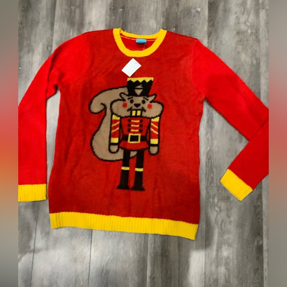 NEW north pole christmas sweater chipmunk
size S

#4